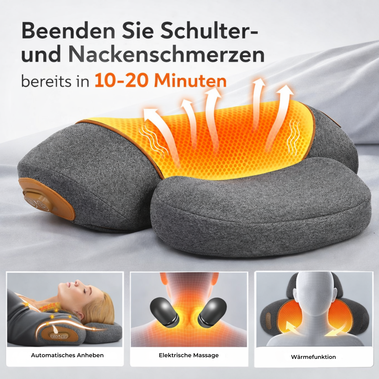 Alvero - 3 in 1 Massage Kissen