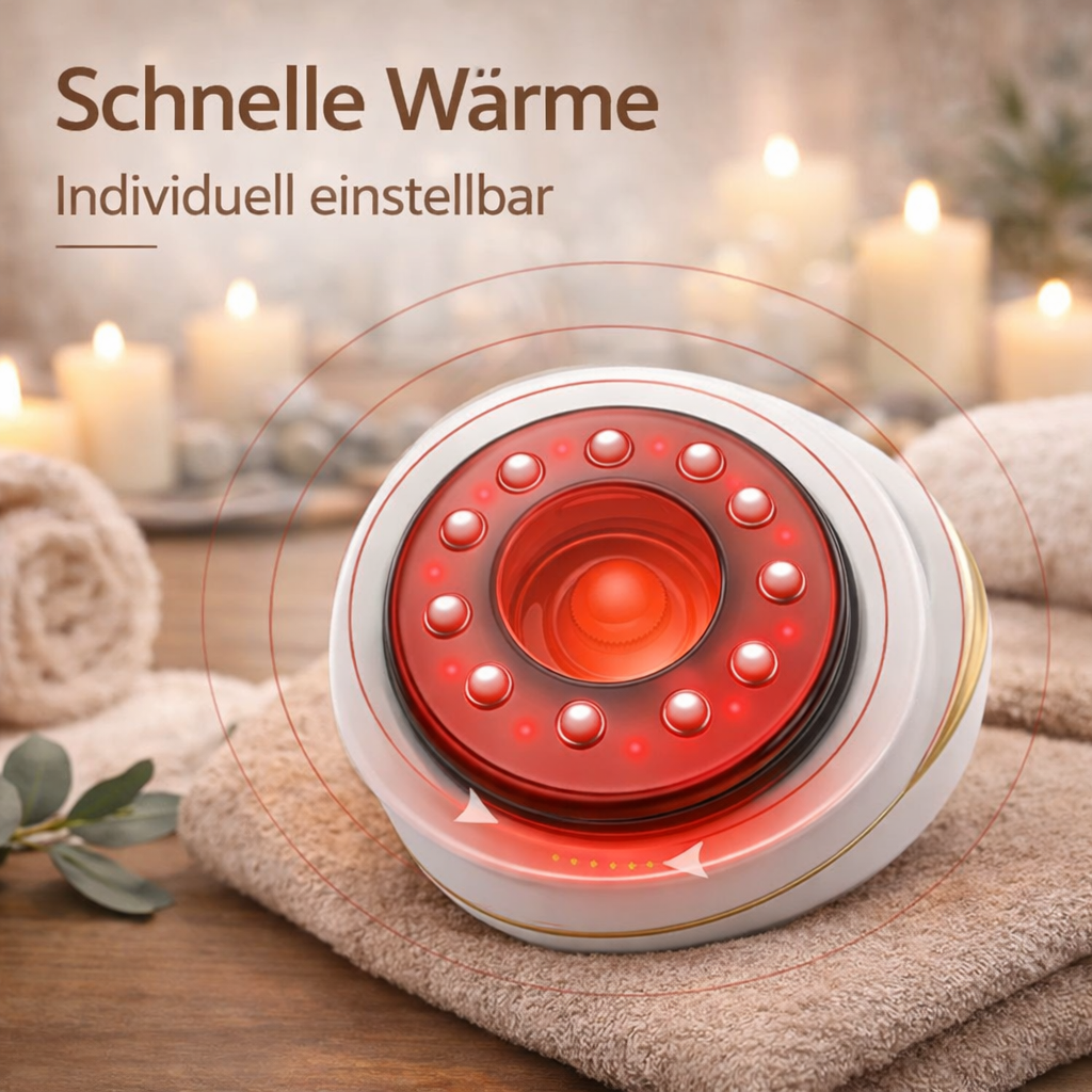 Schöpfmassagegerät mit Wärme Funktion