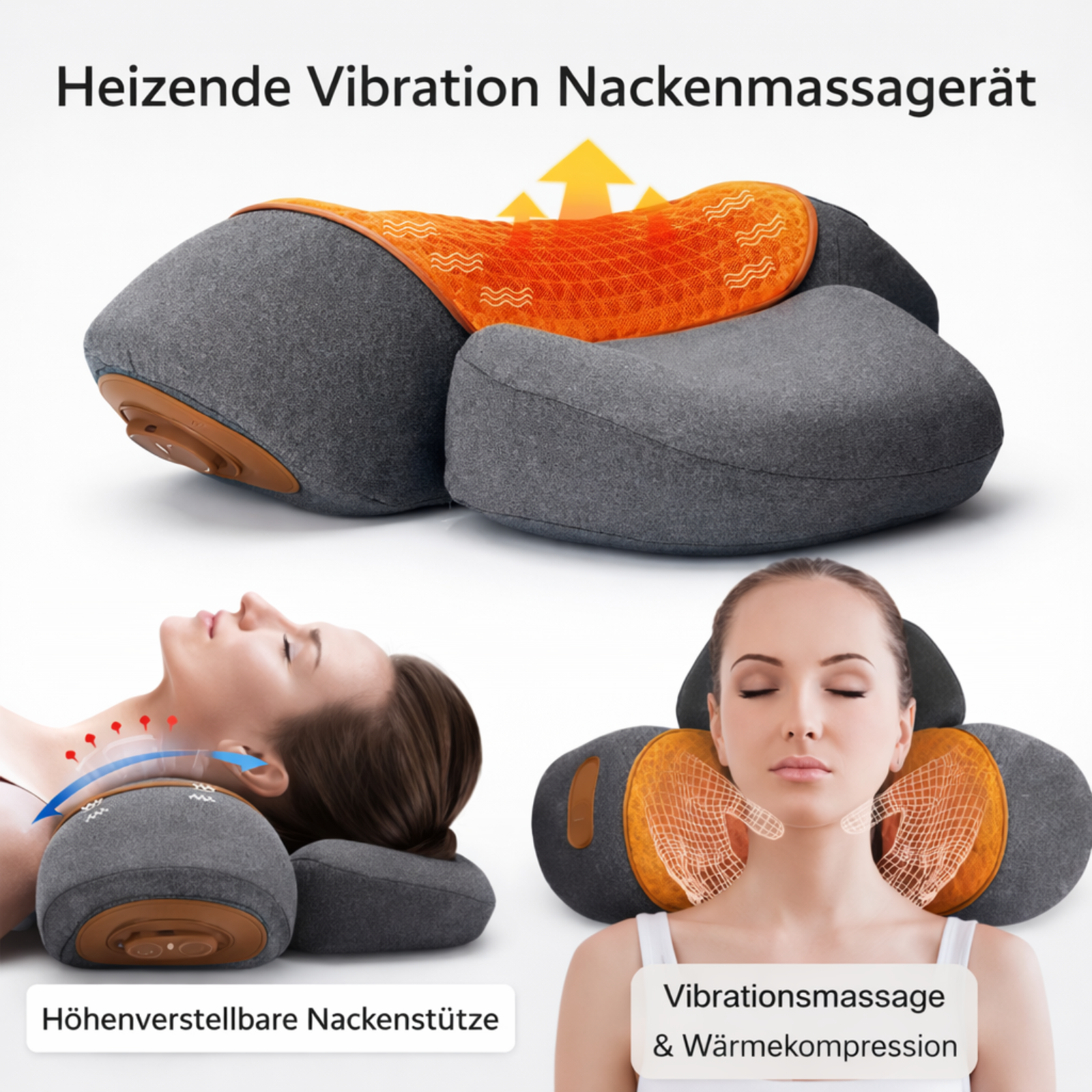 Alvero - 3 in 1 Massage Kissen